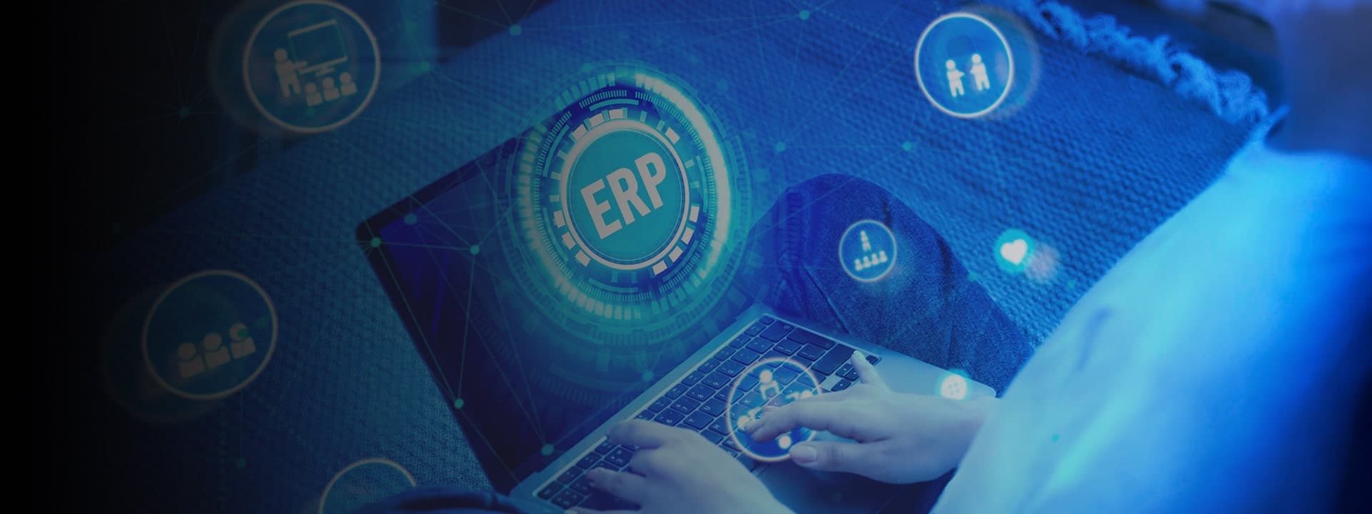 Custom ERP development for manufacturing background